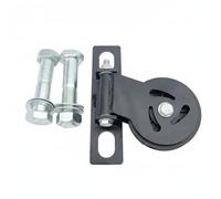 TISHITA Polea de Fitness Accesorio para Rack de Potencia Polea de Cable Anclaje Giratorio Silencioso de Q235 Adecuado para Jalones Altos Bajos Aperturas en Cable en Casa , 18MM , Double Screw Fix