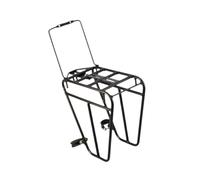TISHITA Portaequipaje Delantero para Bicicleta con Rejilla de Metal Soporte de Carga Portabultos Resistente Y Accesorio Desmontable Adecuado para Adultos Ci
