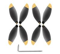 TISHITA Propeller CCW/CW Prop para Parrot 4K Drone FPV Quadcopter, Ribete Oro