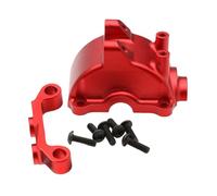 TISHITA RC Car Gearbox Cover Cubierta de Caja de Cambios para Coche RC TT02 1 10 Carcasa de Diferencial Carcasa de Engranajes Soporte de Brazo Aluminio de Ale, Rojo