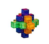 TISHITA Rompecabezas 3D Juego de Bloques Mentales Desmontaje Ensamblaje Material Seguro Adecuado para Niños Entrenamiento Cerebral Desafío Familiar, Estilo D