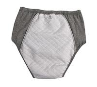 TISHITA Ropa Interior para Incontinencia Masculina Transpirable Calzoncillos con Panel Interno Absorbente Sin Materiales Irritantes Ni Insertos Adicionales Ad, 100CC gris oscuro L