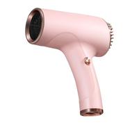TISHITA Secador de Pelo Portátil Inalámbrico Profesional Compacto Secadora de Doble Velocidad Ligera con Diseño de Secado Rápido Y Función de Cuidado Del Cabe, ROSA