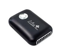 TISHITA Secador de Pestañas Ventilador Portátil Mini Recargable USB con Batería Grande Adecuado Maquillaje Uñas Uso en Casa, Negro