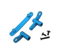 TISHITA Servo Salvaguarda de Dirección de Metal con Tratamiento Anodizado para Automóvil RC 1/16 Kit Completo Piezas Precisas Adecuado para Actualiz, Azul
