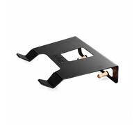 TISHITA Soporte para Bicicleta de Pared Colgador Gancho Estante Estructura Metálica de 3 Mm con Brazos Frontales y Pines de Madera Soporte de 30 Kg para , Negro