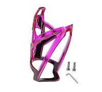 TISHITA Soporte para Botella de Bicicleta Porta Botella Bicicleta Soporte Fuerte Ciclismo Accesorio Material PC Adecuado para Adultos Ciclismo Profesional Rut, Violeta Negro