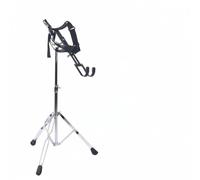 TISHITA Soporte para Tambor Soporte Ajustable para Djembé Base de Trípode Antideslizante Mecanismo Portátil Adecuado para Músicos y Profesores de Percusión Estudios Musicales, Soporte Tubo 25