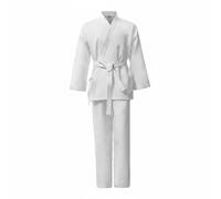 TISHITA Uniforme de Artes Marciales Traje Kimono con Ajuste Suelto y de Movimiento Resistente al Desgaste Adecuado para Entrenamiento Diario Exámenes Práctica, 160, Twill