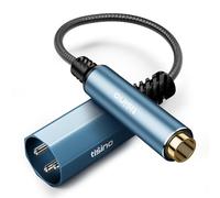 Tisino Cable de 1/4" a XLR (1,5 m), adaptador de audio estéreo balanceado de 1/4" hembra a XLR macho, cable de interconexión para mezcladores, micrófonos, amplificadores, guitarras y equipos de sonido