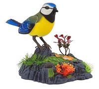 TiSkying Parpot Habla Electrónica Hablando, Loro, Canto Pájaro Canto con Pronunciación de Activación del Sensor de Movimiento Juguete de Animal Eléctrico