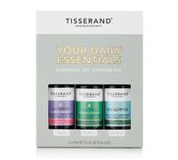 Tisserand Aromaterapia - Kit de Esenciales Diarios Tisserand Aromaterapia (Contiene Árbol de Té, Eucalipto y Lavanda) (3 x 9 ml / 3 x 0,3 fl. oz.)