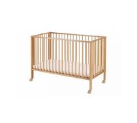 Tissi 100012 - Cuna Plegable Para Niños, Natural, Color Beige