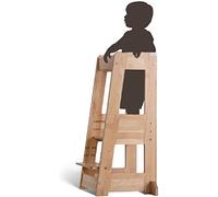 Tissi 100339 - Felix torre de aprendizaje en crecimiento, unisex, color natural