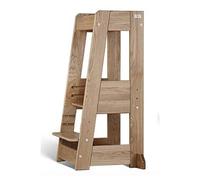 tiSsi ® Torre de Aprendizaje, Torre de exploración Montessori Creciente Roble Natural