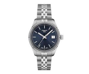 Tissot Ballade T1562101104100 - Reloj de cuarzo suizo para mujer, caja de acero inoxidable, esfera azul, 34 mm