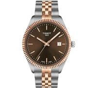 Tissot Ballade T1564102229101 - Reloj de cuarzo suizo para hombre, caja de acero inoxidable, esfera marrón, 40 mm
