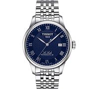 Tissot Mens Le Locle Powermatic 80 316L Caja de Acero Inoxidable Suizo automático, Gris, Acero Inoxidable, 19 (T0064071104300), Gris, Reloj automático, mecánico