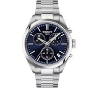 TISSOT Montre PR100 Chrono Acier cadran Bleu