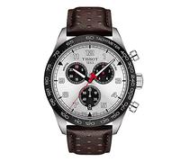Tissot PRS 516 men's chronograph watch with leather strap T131.617.16.032.00