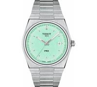Tissot PRX Light Green Men's Watch T137.410.11.091.01 316L Steel Quartz