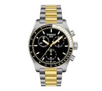 Tissot Reloj analógico de Cuarzo para Hombre con Correa de Acero Inoxidable T1494172205100, Gris, Pulsera