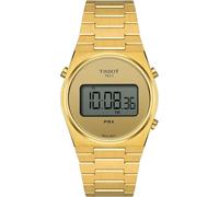TISSOT Reloj Digital de Cuarzo Suizo para Hombre con Correa de Acero Inoxidable T1374633302000, Dorado, Pulsera