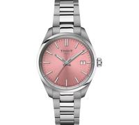 TISSOT Reloj PR 100 en Acero con Esfera Rosa, 34 mm, T1502101133100.