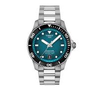 TISSOT Reloj Seastar 1000 Powermatic 80 Esfera Azul y 40 mm, T1208071109100.