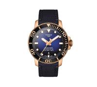 Tissot Seastar 1000 - Reloj para hombre con correa textil y esfera azul T120.407.37.041.00, azul, clásico, azul, clásico, azul, Clásico