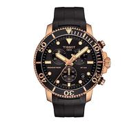 Tissot Seastar 660/1000 - Reloj Casual de Acero Inoxidable para Hombre, Color Negro, T1204173705100, Color Negro, cronógrafo