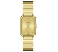 Tissot SRV, Reloj de cuarzo suizo para mujer, caja de acero inoxidable, esfera champán, T1601103302300