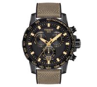 Tissot Supersport Chrono T125.617.37.051.01 - Reloj para Hombre, Color Negro, Negro Beige, Pulsera