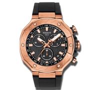 Tissot T-Race Chrono T141.417.37.051.00 - Reloj Negro para Hombre, Correa