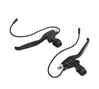 Tissting 1 Par de Palancas de Freno para Patinete Eléctrico de 22,2mm, 3 Cables, Aleación de Aluminio, Manija de Freno Izquierda Derecha para Bicicleta con Conector Impermeable para Bicicleta