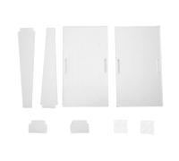 Tissting 2 Sets Acrílico Caballete Soporte Multifuncional - Soporte transparente para teléfono, , libro, foto, decoración de hogar, ahorro de espacio, ajustable, resistente