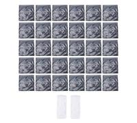 Tissting 30 Bolsas Almacenamiento Filamento Impresión 3D 32x34cm - Bolsas Sellado al Vacío Reutilizables con Doble Cremallera para PLA PETG TPU ABS