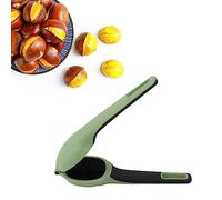 Tissting Abridor de Castañas 6 x 18.5 cm/2.3 x 7.3 Pulgadas - Herramienta de Cocina para Pelar Nueces, Avellanas y Frutos Secos con Hoja Cruzada y Mango Extendido, Uso Multifuncional y Seguro