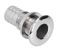 Tissting Accesorio De Drenaje A Través Del Casco Acero Inoxidable 316 - Conector Marino Para Barcos Yates Y RV, 1 Pulgada/25.4mm, Resistente Al Agua Salada Y Fácil Instalación