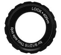 Tissting Adaptador Centerlock, Mountain Road Bike Center Lock Juego de ruedas Hub Cubierta de bloqueo de disco 9MM 12MM 15MM Eje de barril Liberación rápida Aleación de aluminio