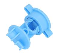 Tissting Aisladores De Pastor Electrico 100Pcs Azul 55x48mm/2.17x1.89in - Aisladores De Cerca Electrica Para Granja Y Jardin, Postes De Madera, Material Resistente, Aislamiento Eficaz