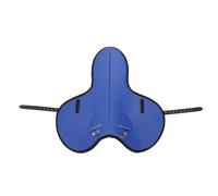 Tissting Almohadilla para Silla de Montar Antideslizante y Absorción de Impactos - Colchoneta Cómoda y Ergonómica para Equitación, Doma y Salto, Color Azul