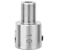 Tissting Barra de conexion para chuck de torno M14x1, acero inoxidable para modelos K01-50/63 K02-50/63 (Mango de 10mm*M14*1)