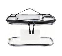 Tissting Bolsa de Almacenamiento de Juguetes Transparente de PVC, Bolsa para Juguetes Impermeable, Bolsa Grande para Bloques de construcción, muñecas y Rompecabezas con Capacidad e