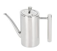 Tissting Botella Dispensadora De Aceite De Oliva, Lata De Aceite De Cocina A Prueba De Fugas De Acero Inoxidable, Olla Dispensadora De Cocina Sin Goteo, Contenedor De Almacenamiento con Tapa(500ml)