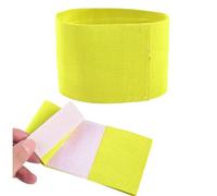 Tissting Brazalete Capitán Fútbol, Brazalete Ajustable Nailon Ligero con Bandas Elásticas Colores Vibrantes para Partidos Entrenamientos Jóvenes Capitanes Equipo