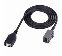 Tissting Cable Adaptador USB AUX para Coche, Alargador de Audio de 60 cm para 2009 en Adelante, Transmisión de Datos