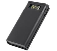 Tissting Caja para Power Bank, 6x DIY Case con Carga Rápida Bidireccional Typ-C para Móviles y BC1.2 PD2.0/PD3.0 PPS 5V/9V/12V Estuche Recargable