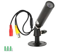 Tissting Cámara Mini AHD 1080P Full HD Impermeable, Metalica con Visión Nocturna Infrarroja para Exteriores y Vigilancia Doméstica IP66