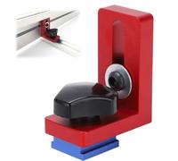 Tissting Carril de Inglete, Herramienta de Bricolaje con Ranura en T para Sierras de Mesa, Tope Ajustable en Aleación de Aluminio para Carpintería y Proyectos DIY